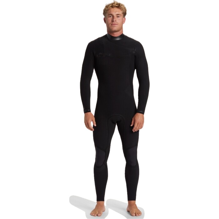 2024 Billabong Hombres Revolution Natural 5/4mm Chest Zip Neopreno ABYW100269 - Black